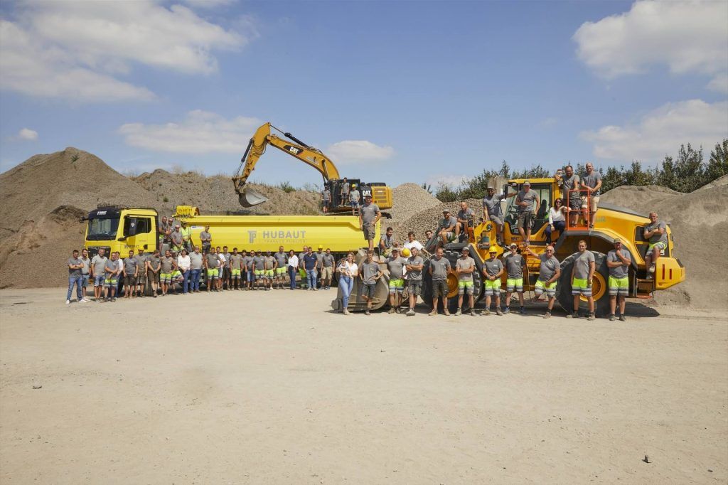 Equipe sur chantier